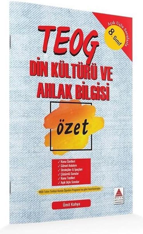 8.Sınıf TEOG Din Kültürü ve Ahlak Bilgisi Özet