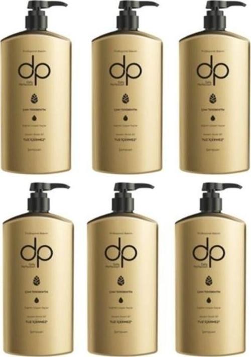 Daily Perfection Tuzsuz Şampuan 800 Ml Çam Terebentin X 6'lı Paket
