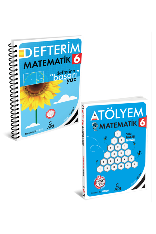 Arı Yayıncılık 6 Sınıf Matematik Atölye Defter Seti
