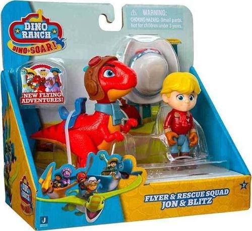 Dino Ranch 2'li Figür Paketi DNA00401 Jon ve Blitz