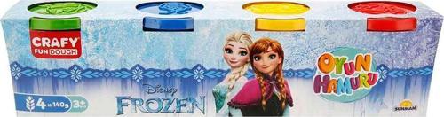 Crafy Frozen 4'lü Oyun Hamuru 560 g