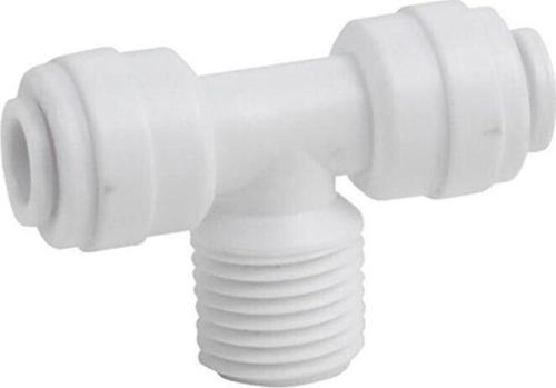 Su Arıtma Cihazı Tatlandırıcı Filtre Için Yan Diş T Dirsek Quick