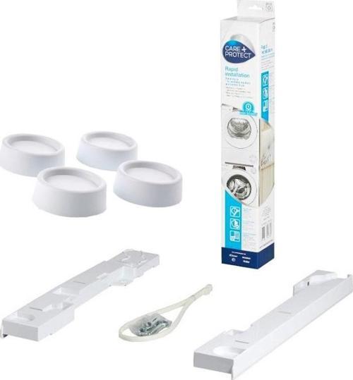 Çamaşır Makinesi Üzeri Kurutma Makinesi Montaj Kiti + Titreşim Önleyici Ayak Takımı   KG0055257 + KG