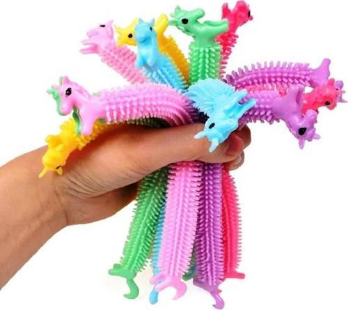 4 ADET DUYUSAL STRES OYUNCAĞI UZAYAN BİLEKLİK 4 PCS COLOURFUL SENSORY FİDGET TOY ANTİ STRESS TOYS