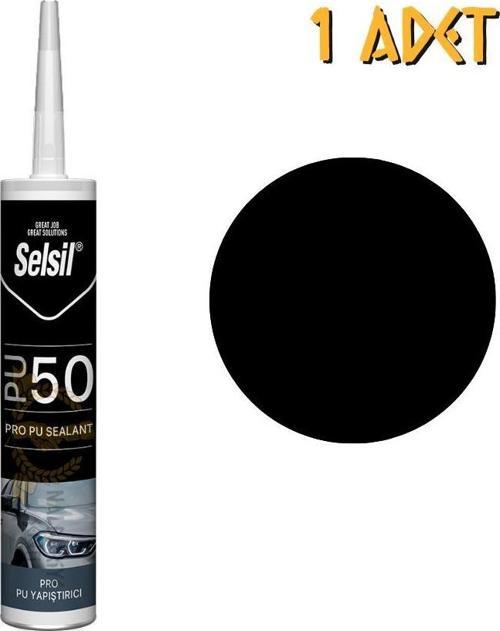 Poliüretan Mastik Yapıştırıcı PU50 SİYAH 280 ml. - 1 Adet