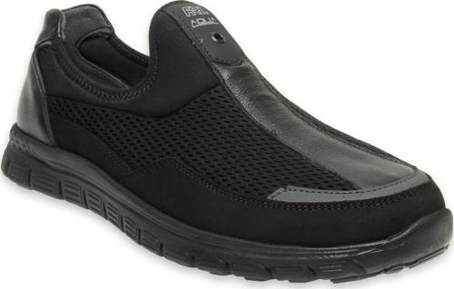 44104M Aqua-H Merdane Günlük Siyah Erkek Spor Ayakkabı 45