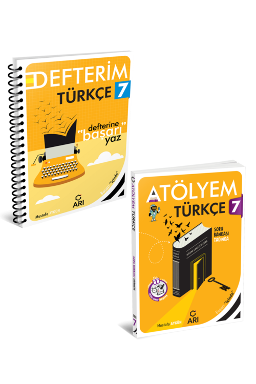 Arı Yayıncılık 7 Sınıf Türkçe Atölye Defter Seti