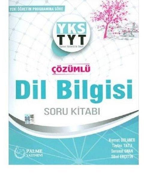 Palme Yks Tyt Çözümlü Dil Bilgisi Soru Kitabı 2019