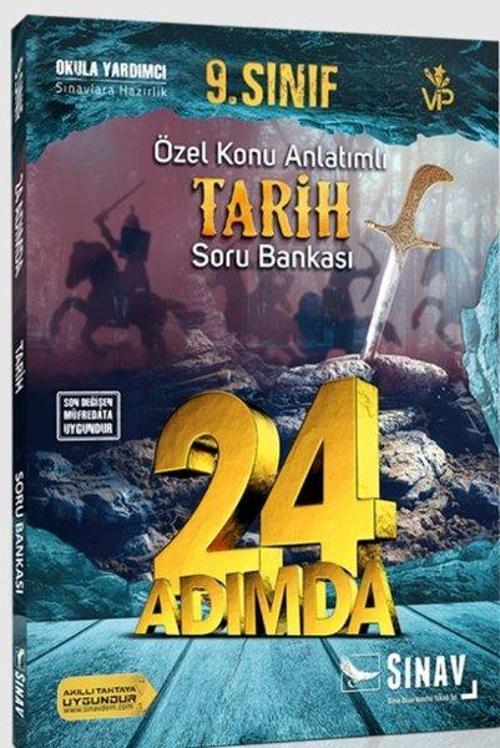 Sınav 9.Sınıf Coğrafya 24 Adımda Özel Konu Anlatımlı Soru Bankası