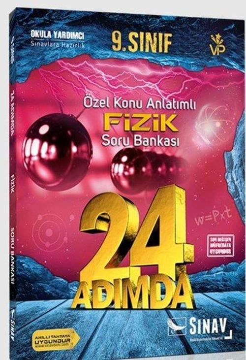 Sınav 9.Sınıf Fizik 24 Adımda Özel Konu Anlatımlı Soru Bankası