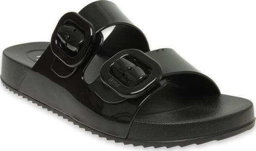 S10334Z Habana Brillo Siyah Kadın Terlik 36