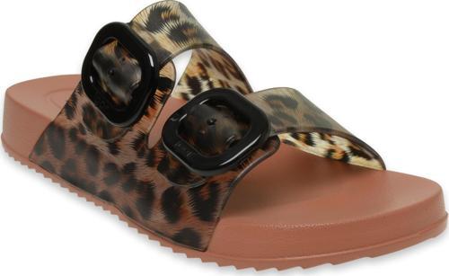 S10336Z Habana Brillo Leo Kahverengi Kadın Terlik 36