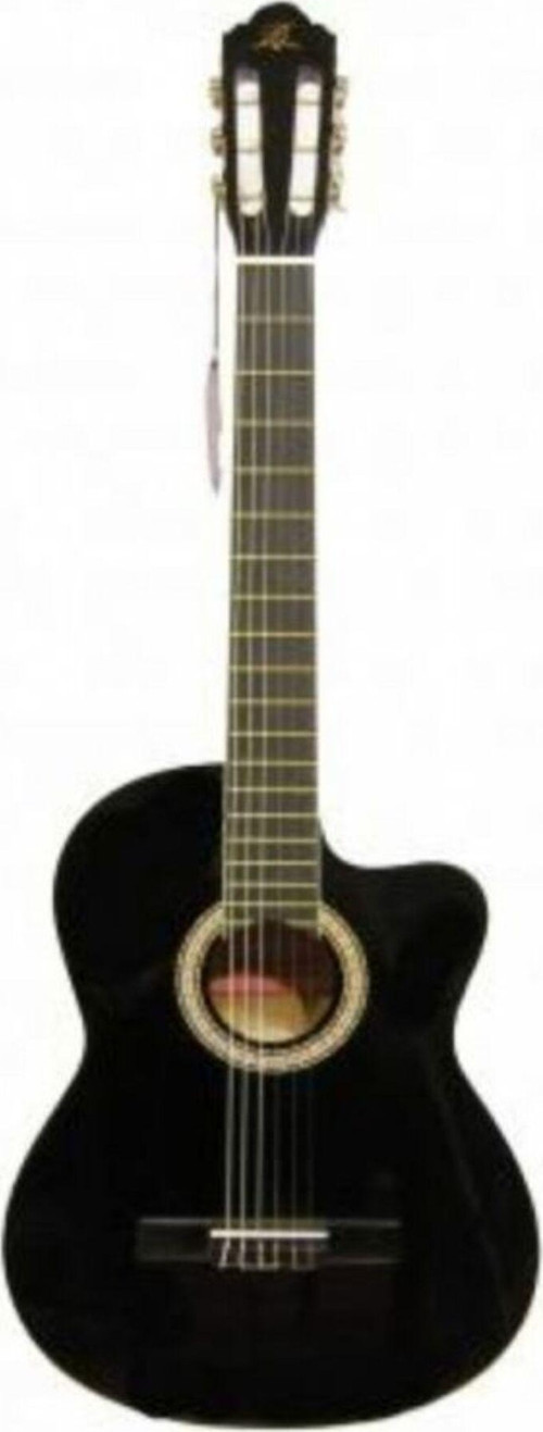 Lc 3900 Ceq Bk Elektro Klasik Gitar