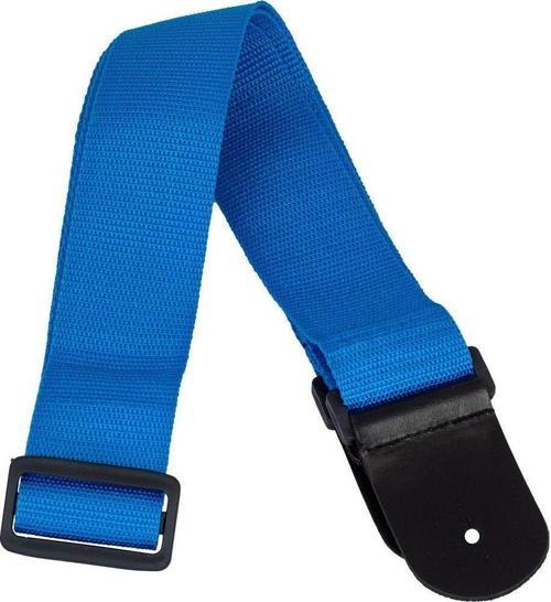 Blue Deri Uçlu Gitar Askısı