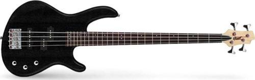 Ab4Pjopb Bas Gitar Actıon, Double Cutaway, Open Pore Siyah,