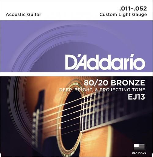 Daddarıo Ej13 Akustik Gitar Tel Seti