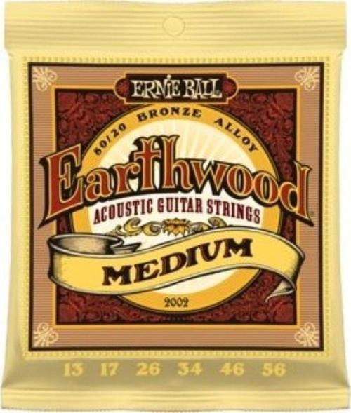 2002 13-56 Earthwood Medium Akustik Gitar Teli 80/20 Bronze