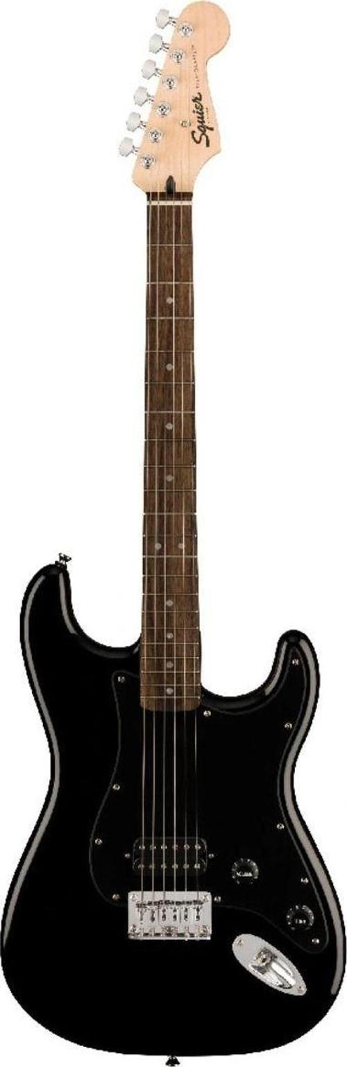 Sonic Stratocaster Hard Tail H Laurel Klavye Black Elektro Gitar