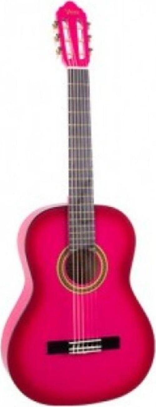 Vc103Pks Klasik Gitar 3/4 Pembe 11-13 Yaş Için Kılıf Pena