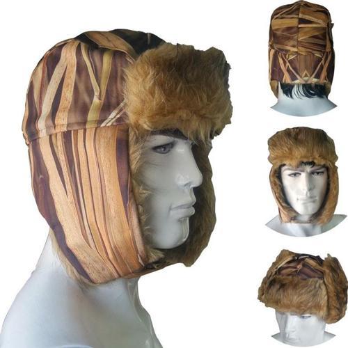 Softshell Kalpak Şapka Saz Desen