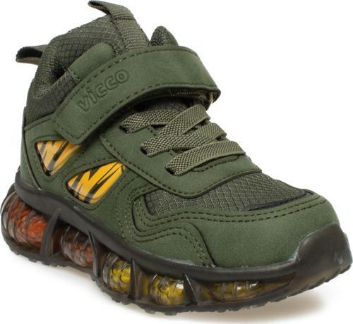 946.P23K380 Patik Phylon Işıklı Haki Çocuk Bot 28