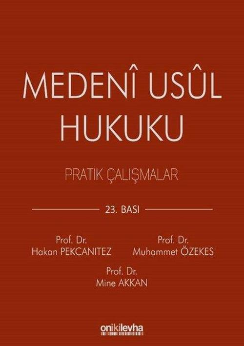 Medeni Usul Hukuku Pratik Çalışmalar