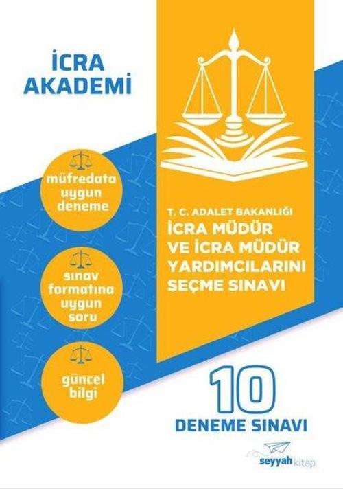 İcra Müdür ve İcra Müdür Yardımcılarını Seçme Sınavı 10 Deneme