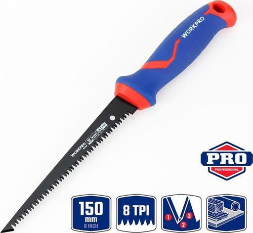 WP215017 150mm Hızlı Kesim Profesyonel BI-METAL Alçıpan Testeresi