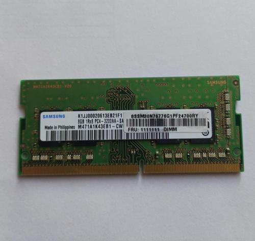8 Gb 3200 Mhz DDR4 Notebook Ram