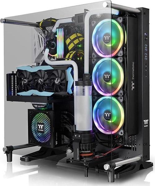 Core P5 V2 Tempered Glass Uzay Montaj Siyah Oyuncu Kasası CA-1E7-00M1WN-05