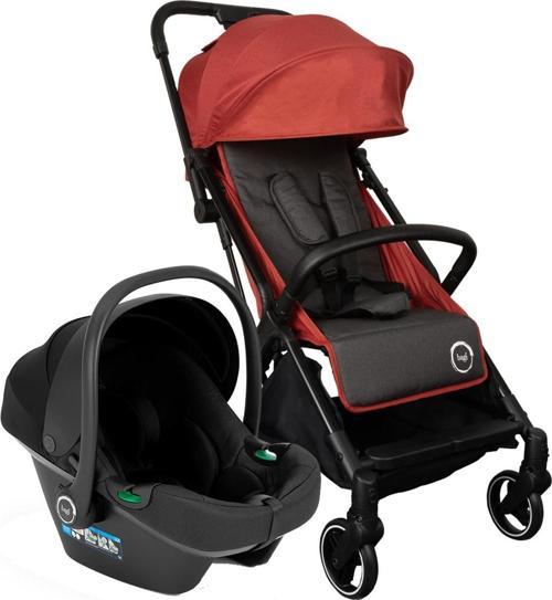 Gravity Autofold Travel Sistem Bebek Arabası Red