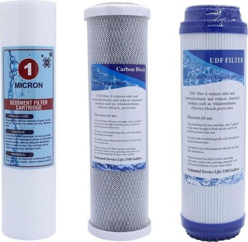 Bina Daire Girişi Su Arıtma Cihazı 3 Lü Filtre Seti