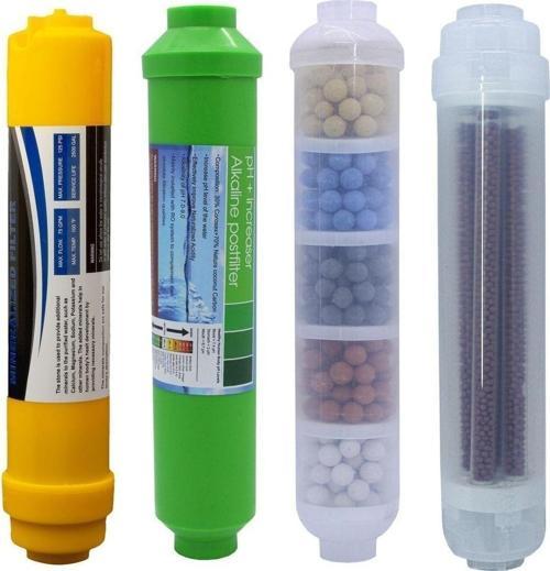 Su Arıtma Cihazı 4'Lü Alkali , Mineral , Detoks , Ph Dengeleyici