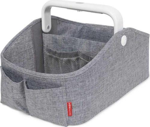 Işıklı Bebek Bakım Organizer Gri