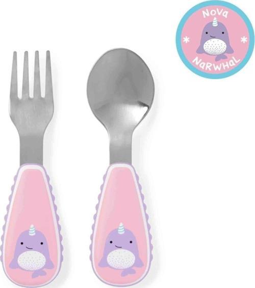 Skıp Hop Çatal Kaşık Seti Narwhal