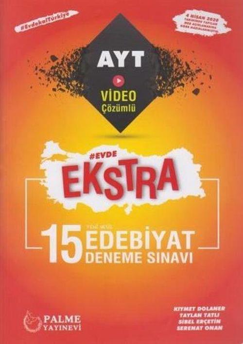 AYT Edebiyat Evde Ekstra 15 Deneme Sınavı