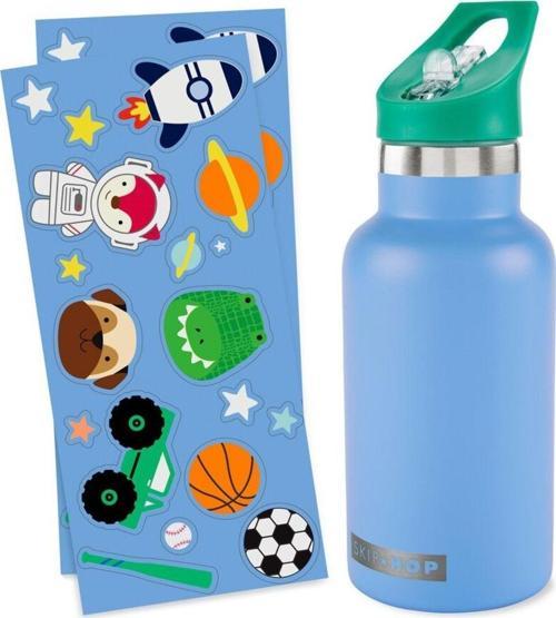 Spark Style Stickerlı Paslanmaz Çelik Suluk