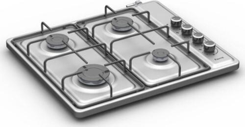 D40-Inox Doğalgazlı Inox Set Üstü Ocak