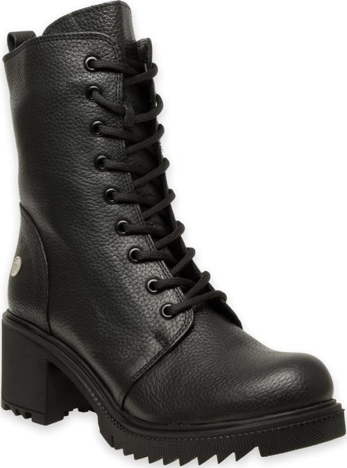 D24Kb-1620Z Topuklu Günlük Siyah Kadın Bot 40