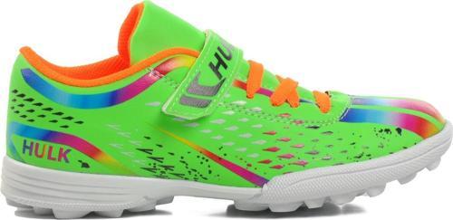 Hulk 129-F Yeşil-Beyaz Çocuk Halı Saha Ayakkabısı
