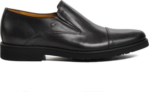 Dr. Flexer 021403 Siyah Hakiki Deri Bağcıksız Erkek Comfort Günlük Ayakkabı