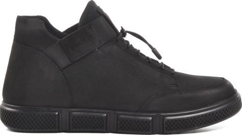 Bilbao 102 20655 Siyah Nubuk Hakiki Deri Erkek Günlük Ayakkabı