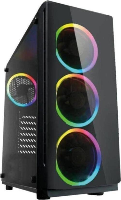 Gamıng 192-6 250W-300W Psu-4Xraınbow Fan-2X2.0 Usb