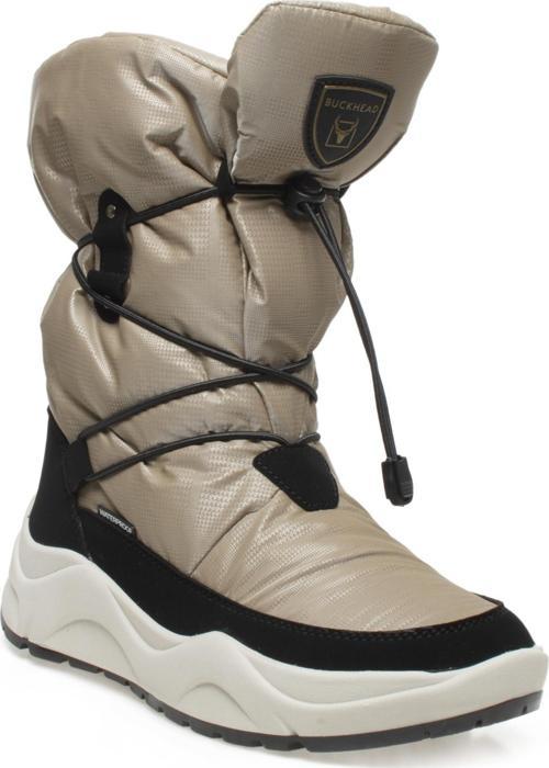 Buck1117 Kylie Waterproof Kar Bej Kadın Bot 36
