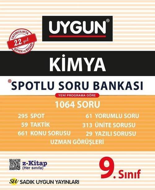 9.Sınıf Spotlu Kimya Soru Bankası