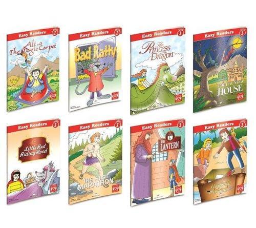 İngilizce Hikaye Seti - Level 1 - 8 Kitap Takım