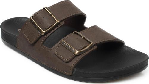 31500 G Nova Casual Günlük Kahverengi Erkek Terlik 35