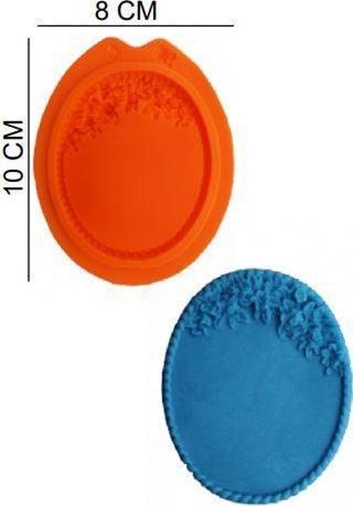 ŞEKER HAMUR KALIBI SİLİKON ÇERÇEVE YUVARLAK 8*10 CM