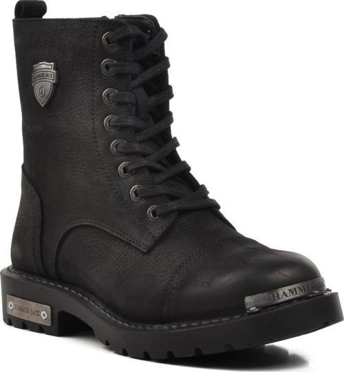 102 17600 Siyah Nubuk Hakiki Deri Erkek Bot