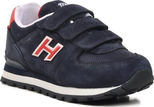 Peru 102 19250-F Lacivert-Kırmızı Cırtlı Unisex Çocuk Sneaker